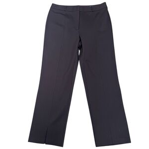 J. McLaughlin Brown Business Casual Straight Fit High Rise Dress Pants Size 12